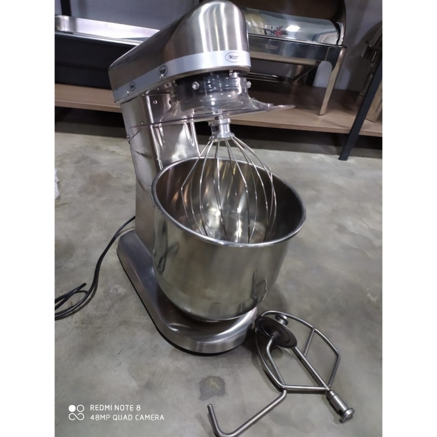 Food Mixer SL-B10 Full Stainless Steels And 1 Bowl - Kap. 10L (PROMO)